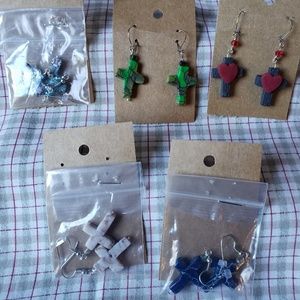 5 pair group Earrings